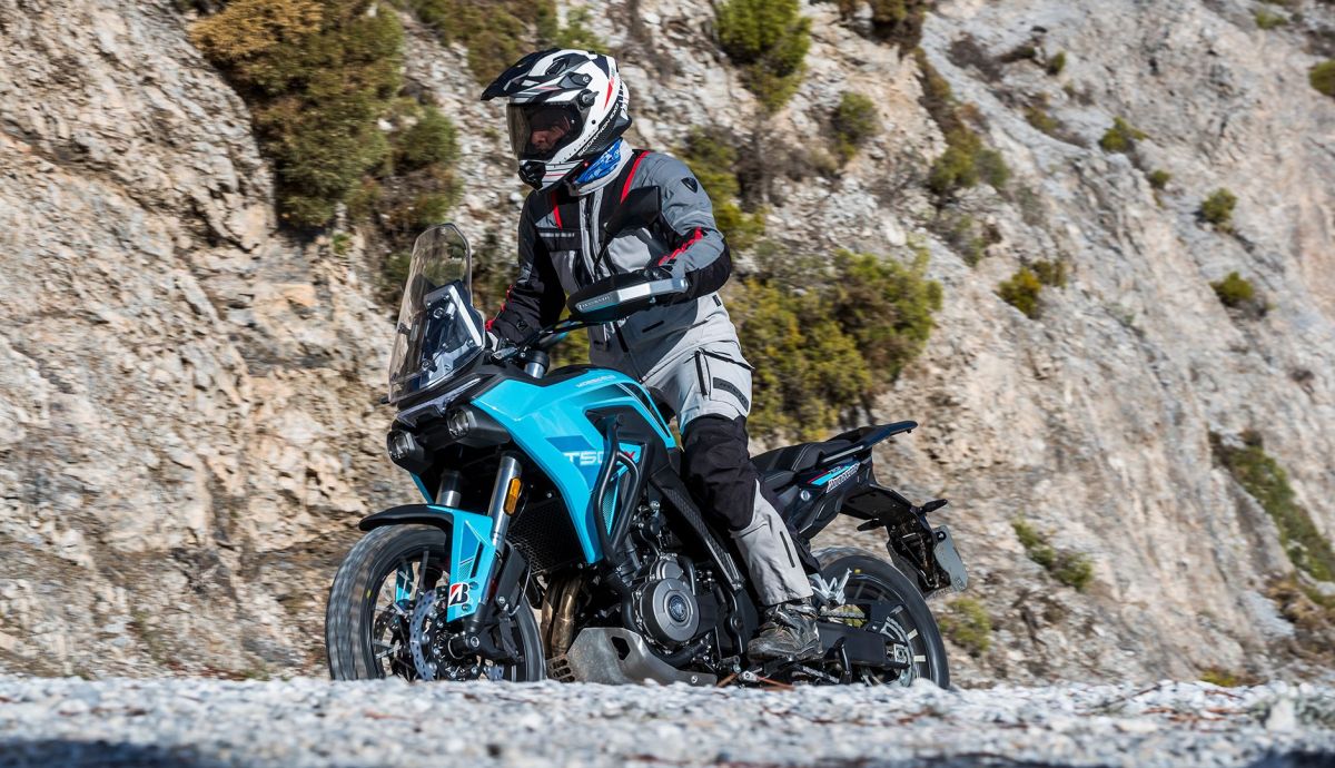 Morbidelli T502X en Master Trail Test, una adventure que...