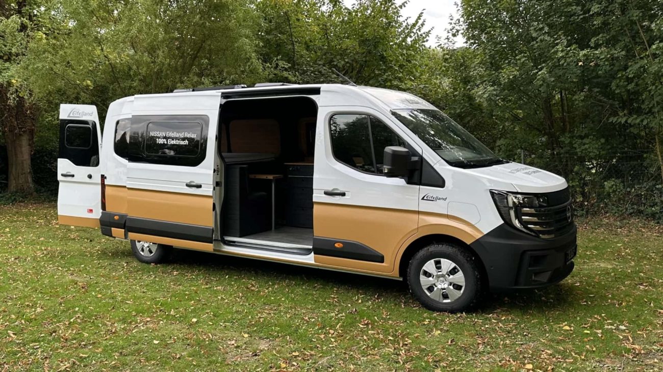 Nissan y Eiffeland crean la Interstart camper eléctrica del futuro