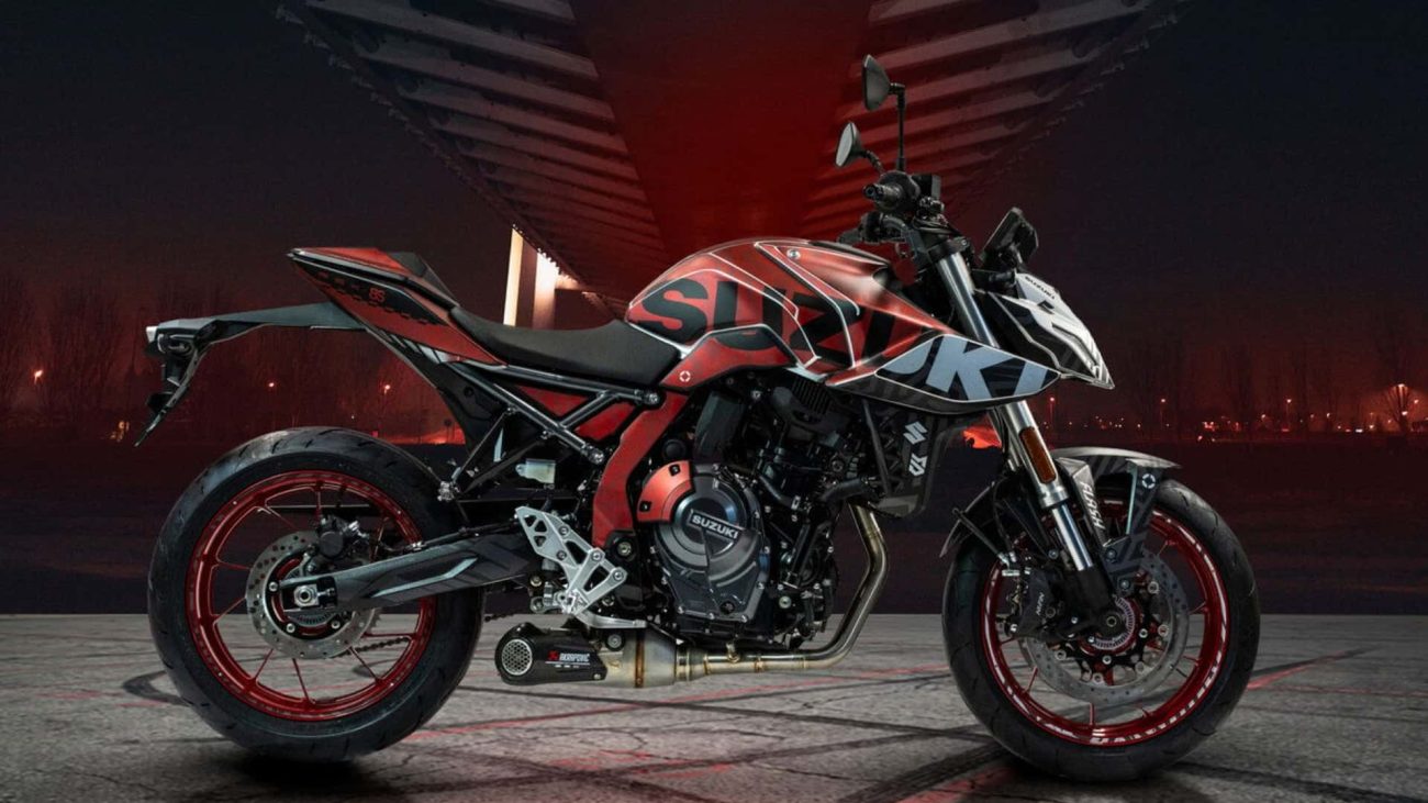 Series especiales de tres motos Suzuki... para Austria