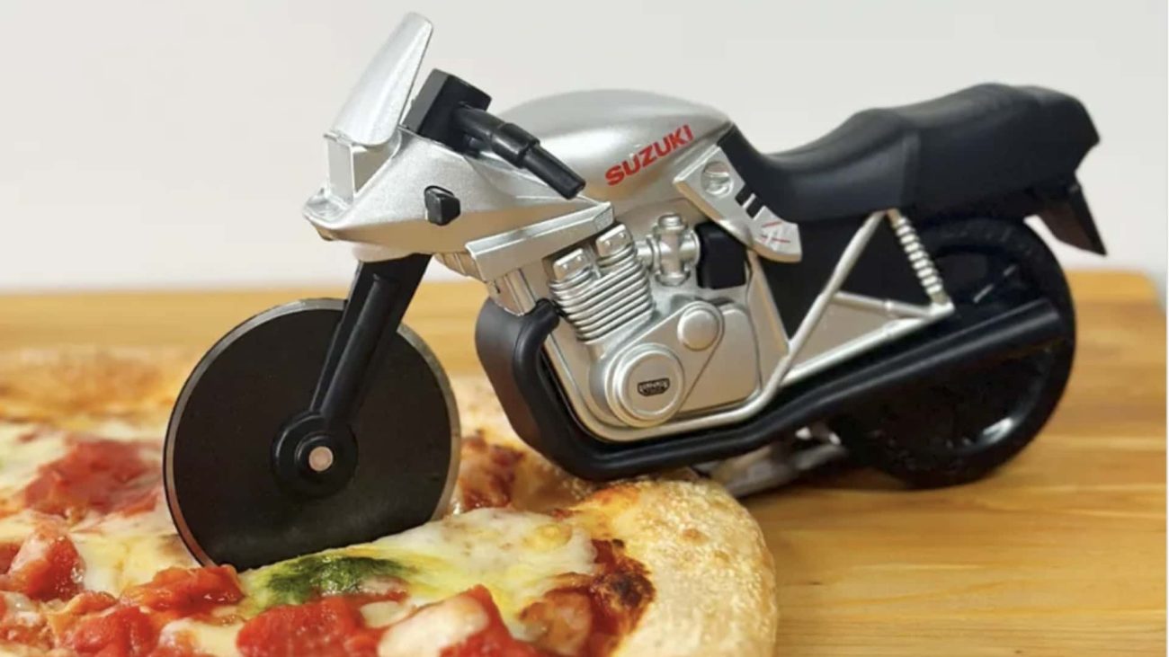 Ahora puedes cortar tu pizza al estilo Suzuki