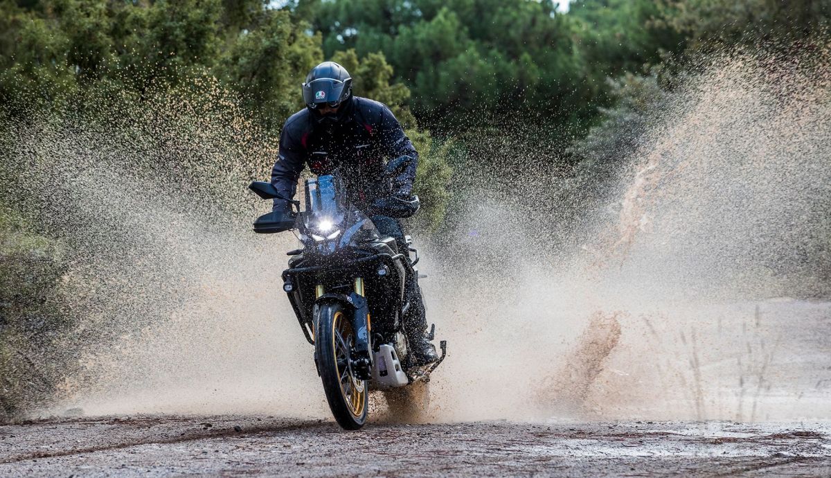 Voge DS800 Rally en el Master Trail Test, la más campera...