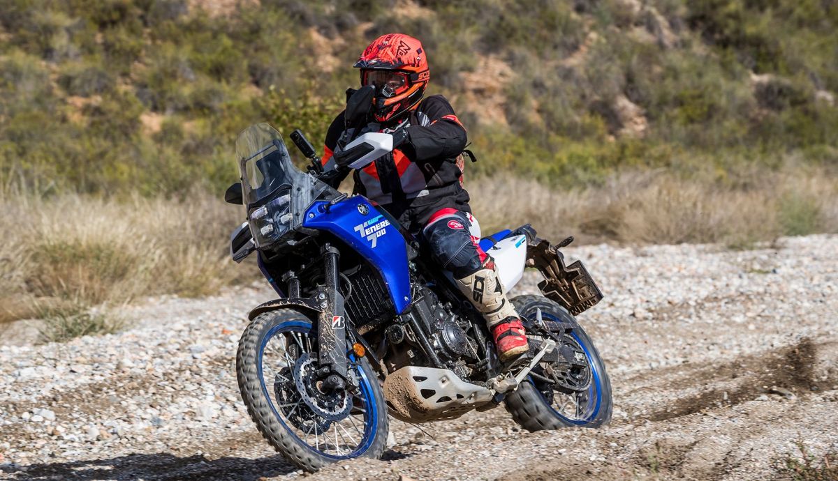 Yamaha XTZ700 Ténéré en el Master Trail Test, una moto qu...