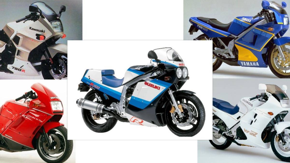 Para pasear en una moto clásica sin dejarte el sueldo, 5 opciones soñadas de 1986 ahora asequibles, ¡feliz 40 aniversario!
