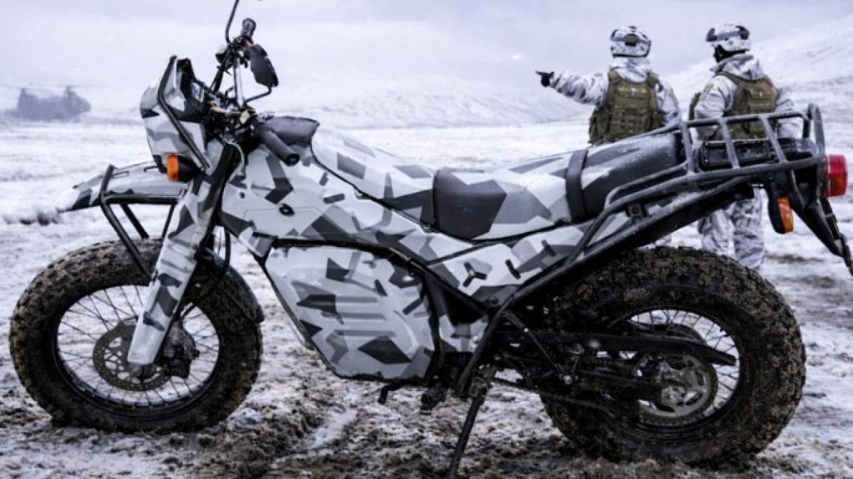 Una moto todoterreno, táctica, irrompible y silenciosa para el ejército de Canadá