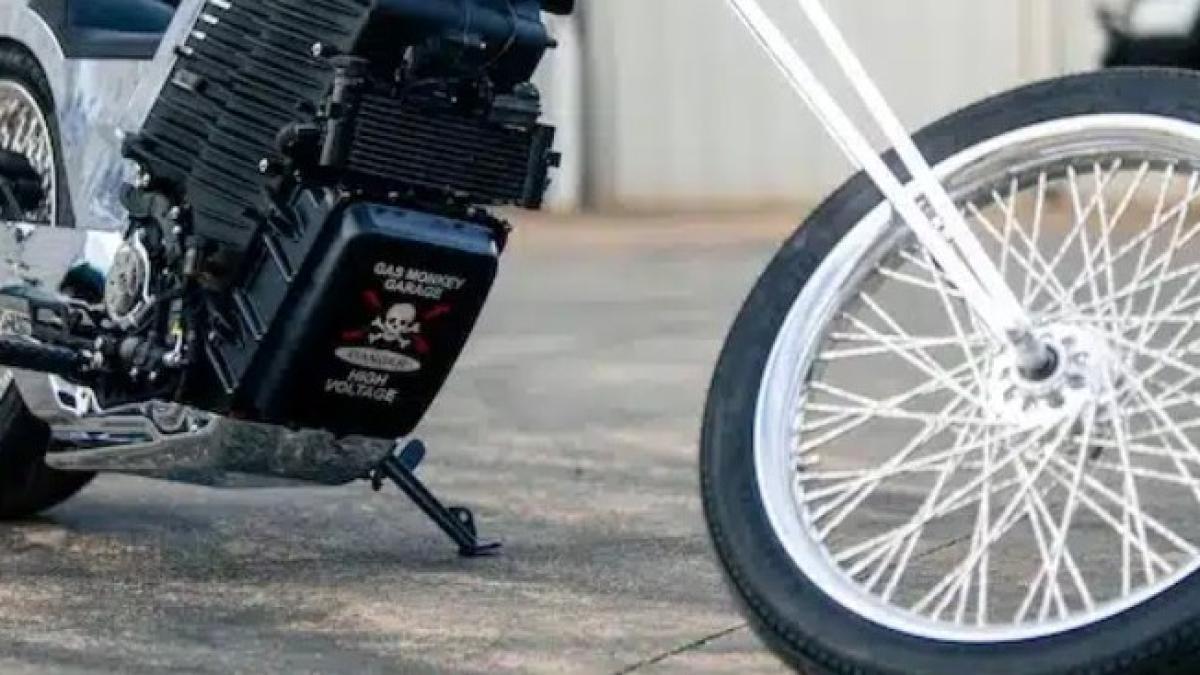 ¿Quién dijo que una moto chopper no puede ser eléctrica? ¡Que se lo digan a los de Gas Monkey!