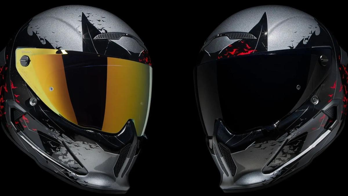 llega el casco de moto con regalo de auriculares Harman Kardon para ser un superhéroe