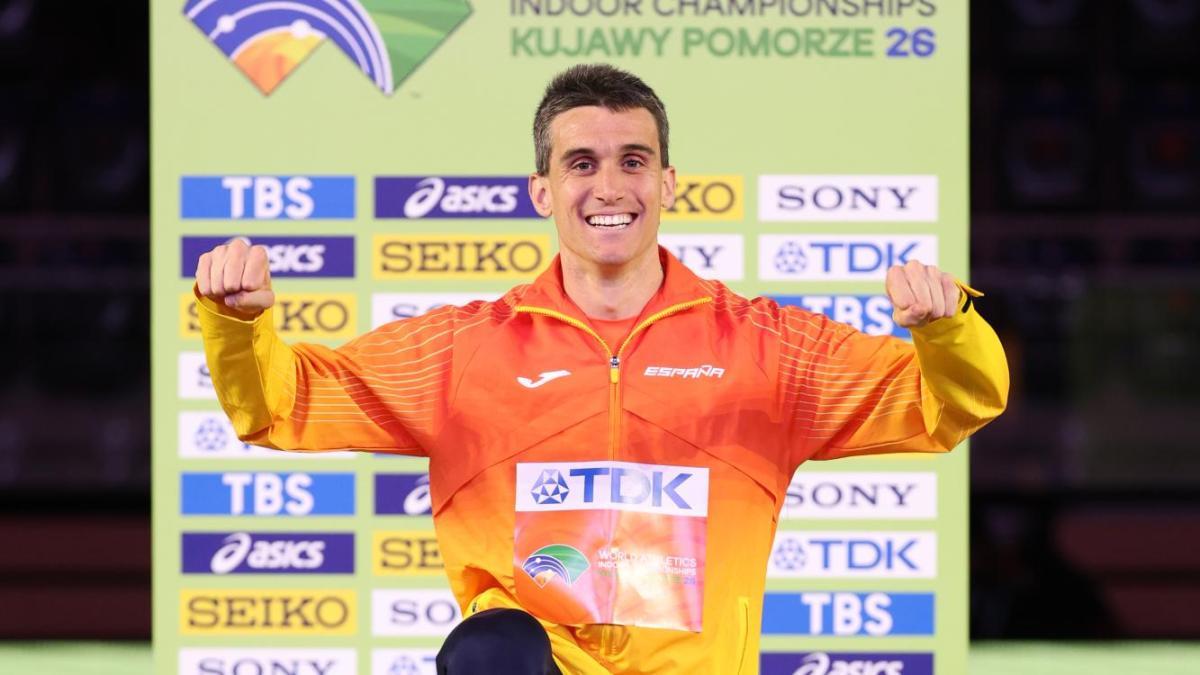 La historia detrás de 'La Moto' de Mariano García, el campeón del mundo de atletismo motero... que jamás ha ido en moto