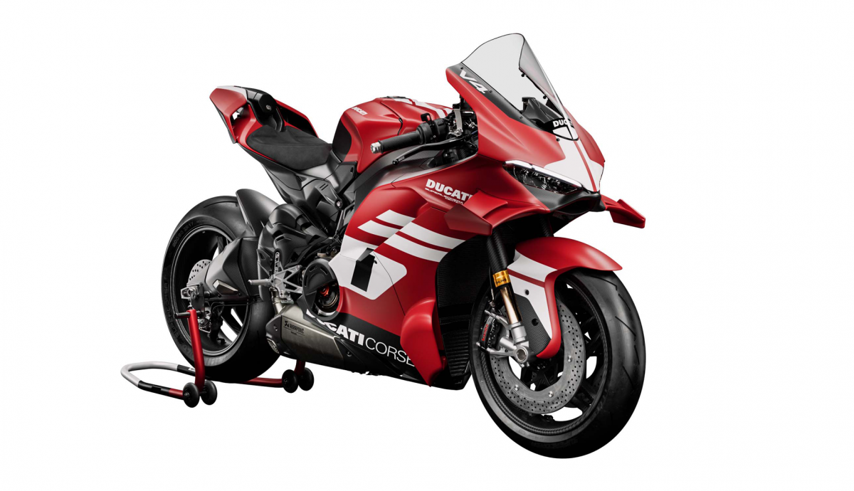Ducati Superleggera V4 Centenario, la MotoGP matriculable