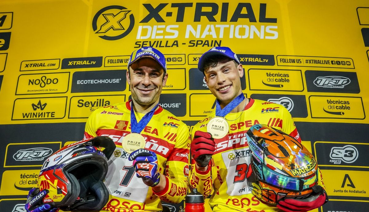 España gana el X-Trial de Naciones 2026 con Bou y Marcelli