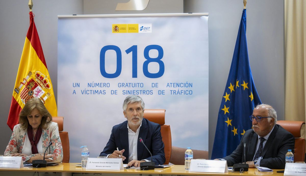Nuevo teléfono 018 de atención a víctimas de tráfico