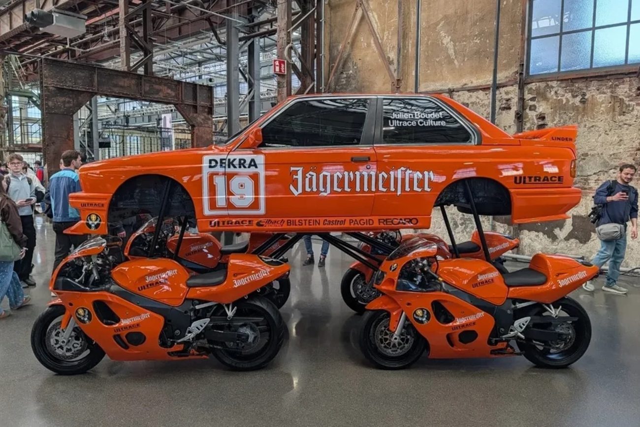 Horsepower Rennmeister: El BMW E30 reconvertido en una cuadriga de Suzukis GSX-R SRAD