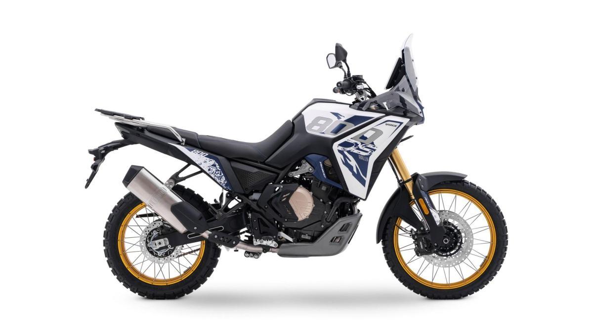 La moto maxitrail superventas ahora ya está disponible también en versión A2, la Voge DS800 Rally