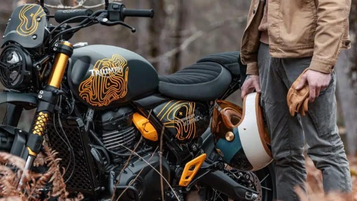Esta es la Triumph Scrambler 400 XC que quieres tener, y la construyen en Francia