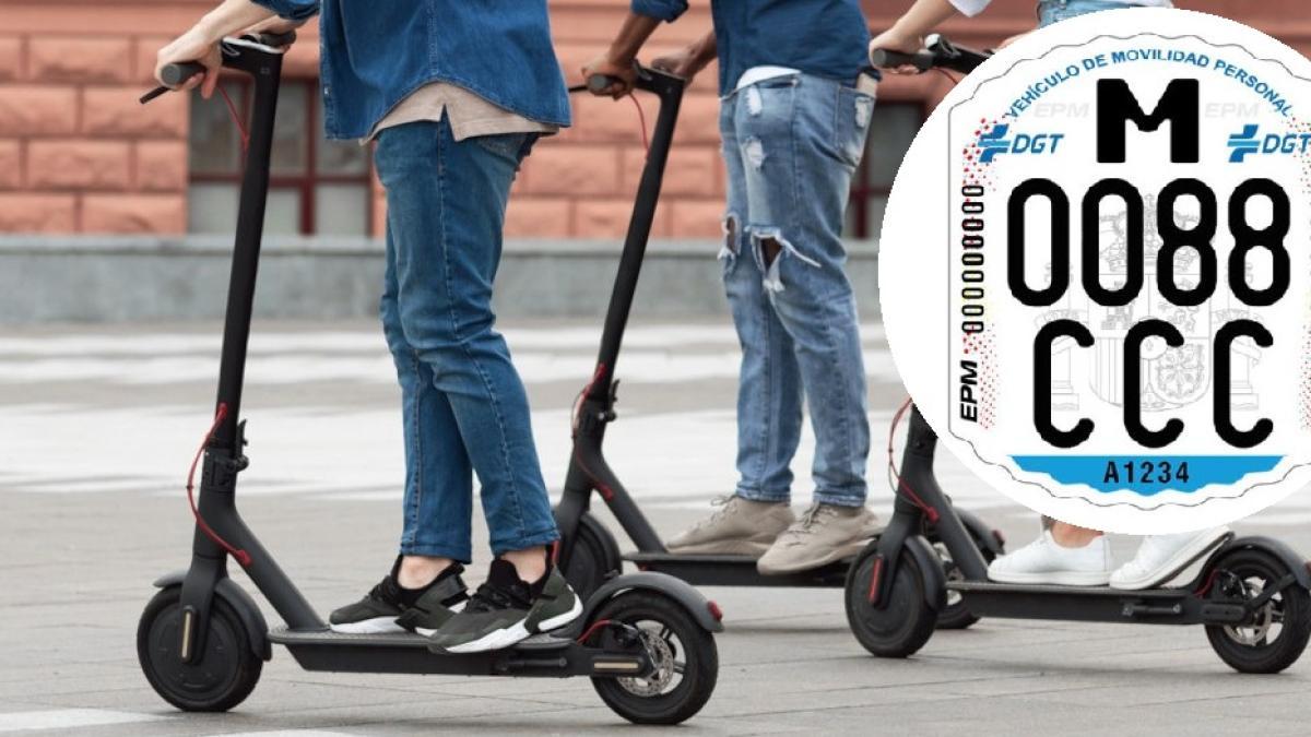 llega la matrícula y el seguro a los patinetes eléctricos, es obligatorio