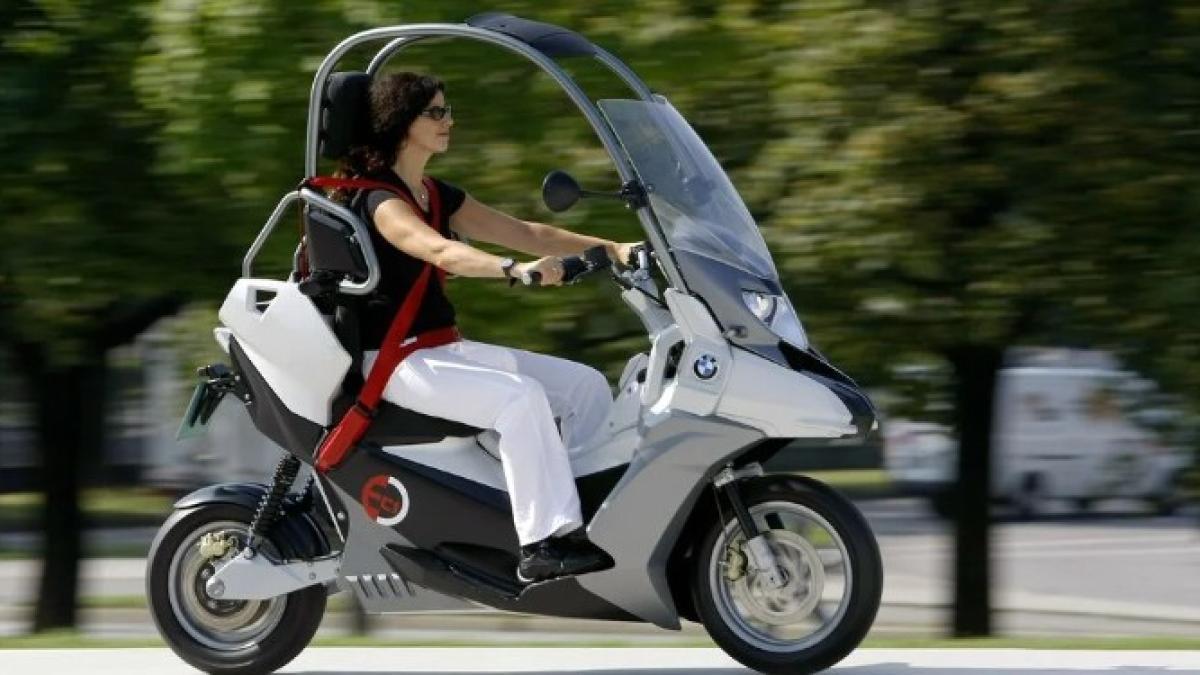 BMW prepara otra moto totalmente cerrada y no es un nuevo scooter C1