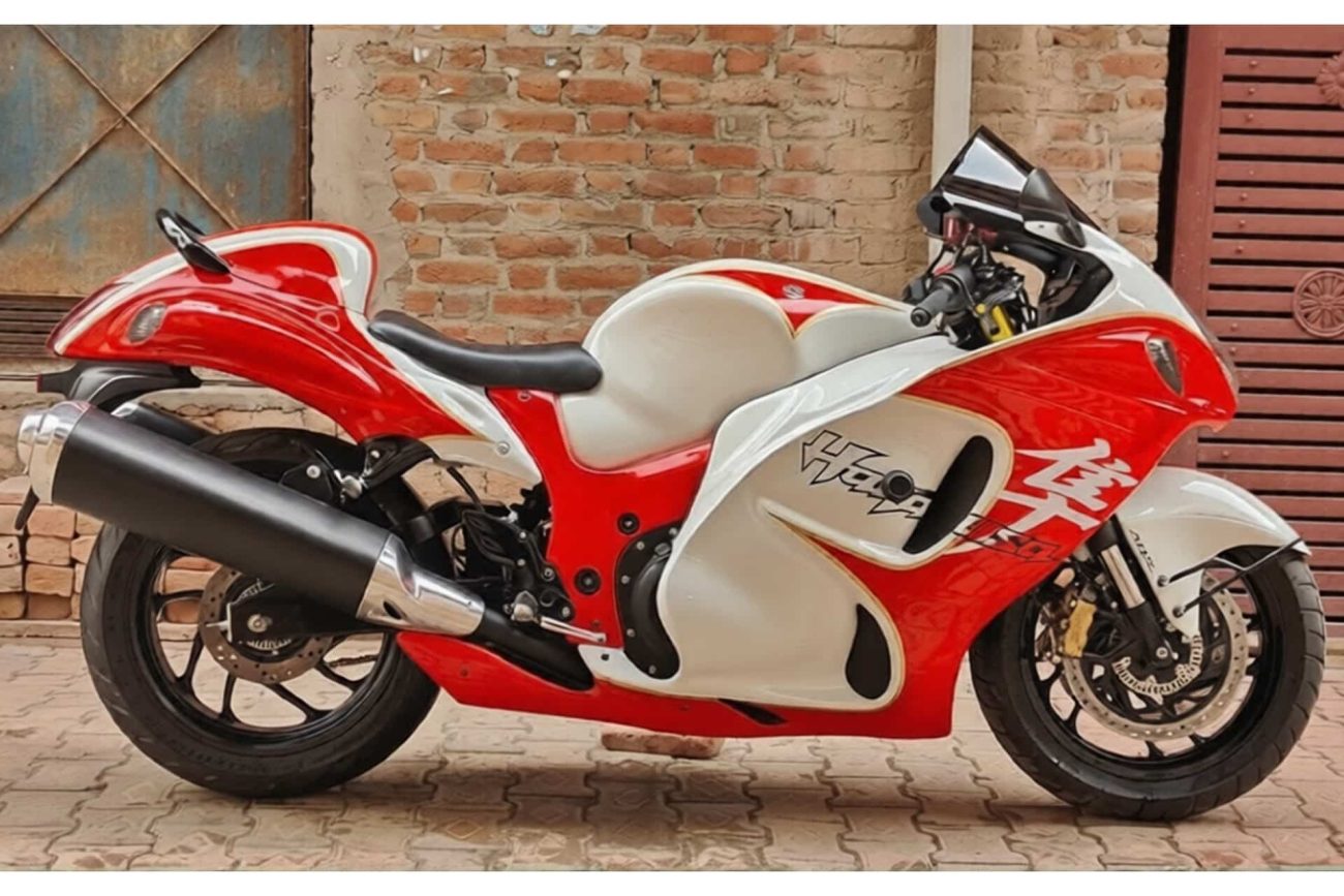 En India es posible tener una Hayabusa por una décima parte de lo que cuesta