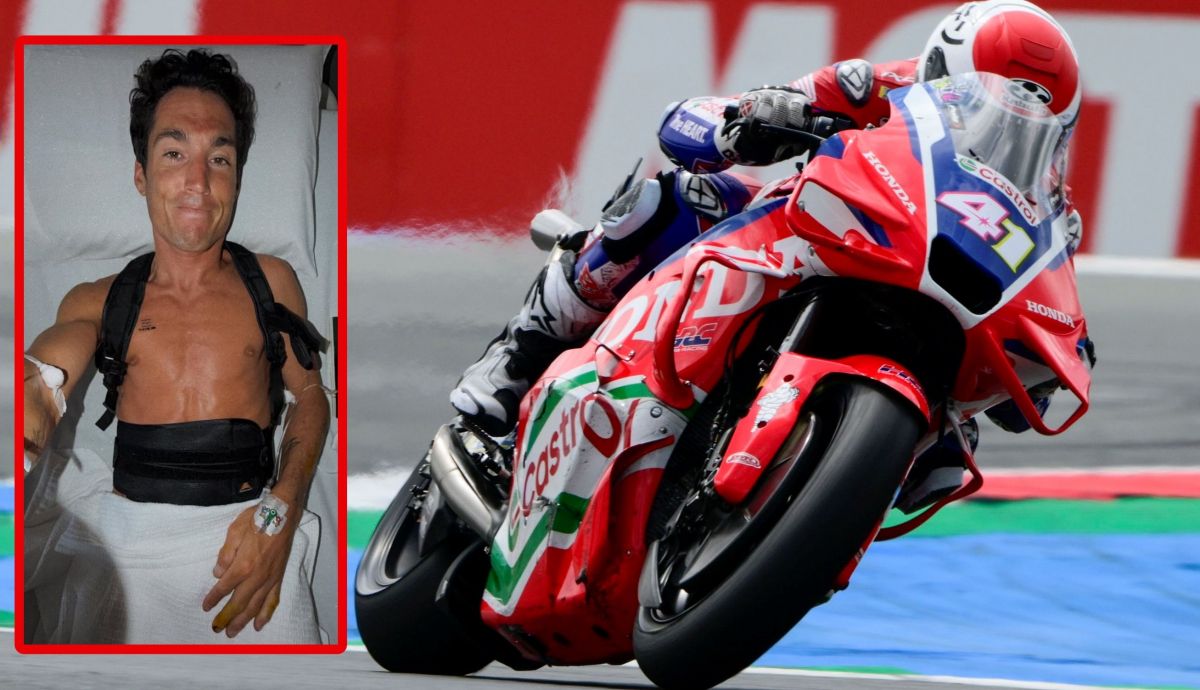 Aleix Espargaró se fractura cuatro vértebras en un grave accidente en un test en Sepang