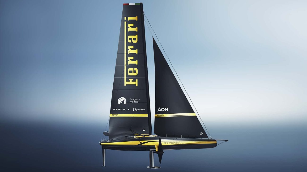 Ferrari Hypersail: la nueva frontera de la vela