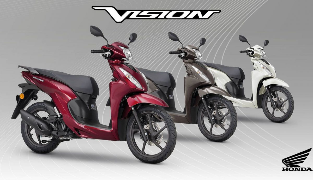 Honda Vision 110 2026, nuevos colores