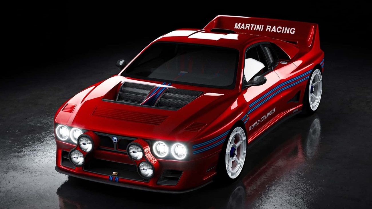 Un "peso pluma" con 640 CV: así renace el mito de Lancia con los colores de Martini Racing