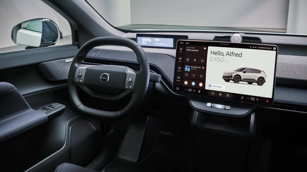 Volvo y Google, juntos para software e IA: el coche ve, habla y responde