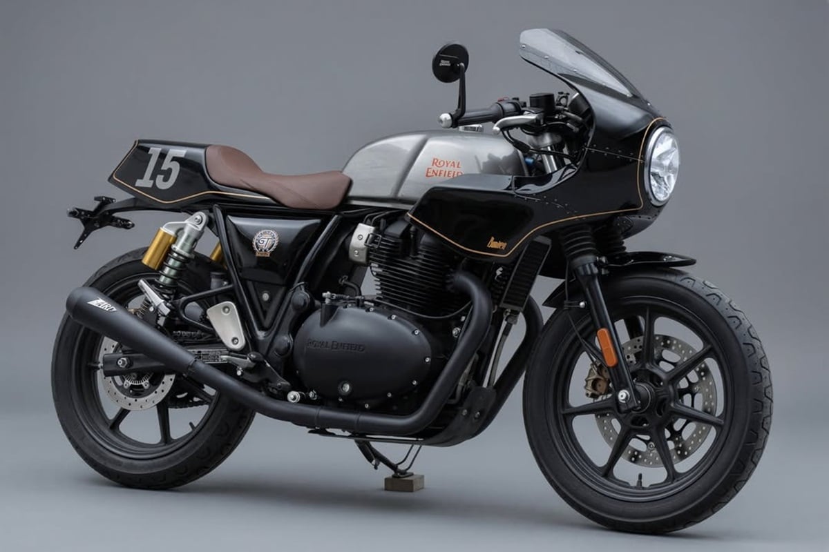Royal Enfield Continental GT650 by Bunker Custom Cycles