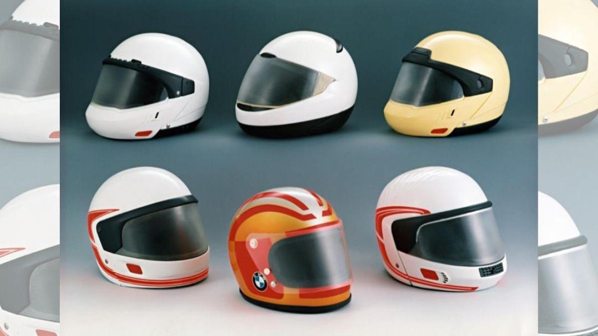 De la fibra de vidrio al carbono inteligente: medio siglo de innovación constante en los cascos de BMW Motorrad para proteger el futuro de los motoristas