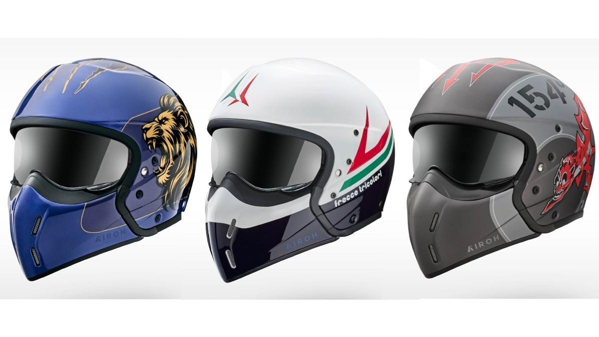 Llegan los nuevos cascos de moto de Aeronáutica Militare, para lucir como un auténtico piloto Top Gun