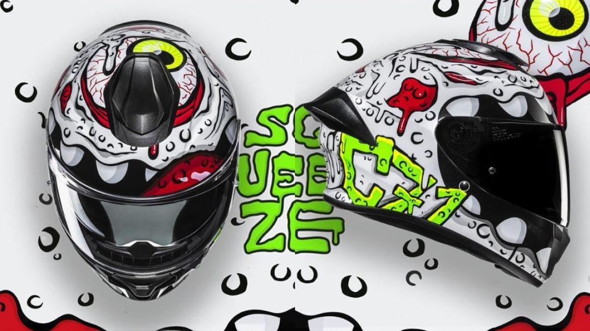 HJC libera a la bestia: Así es el nuevo C71 Squeeze, el casco que lleva la esencia del grafiti y el arte urbano a tu equipamiento