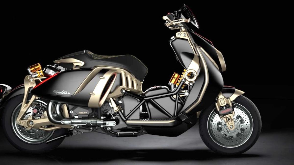 El futurista scooter que parece sacado de una novela de Julio Verne se agota en ¡46 minutos!