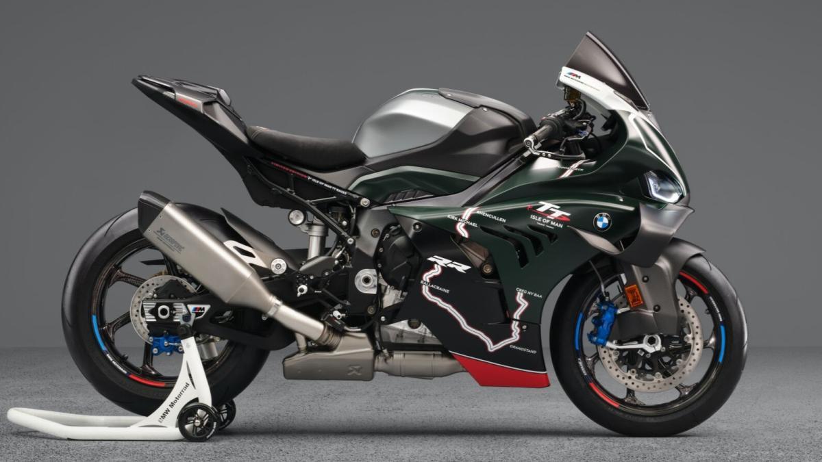 Todas las fotos de la impresionante BMW M 1000 RR Isle of Man TT