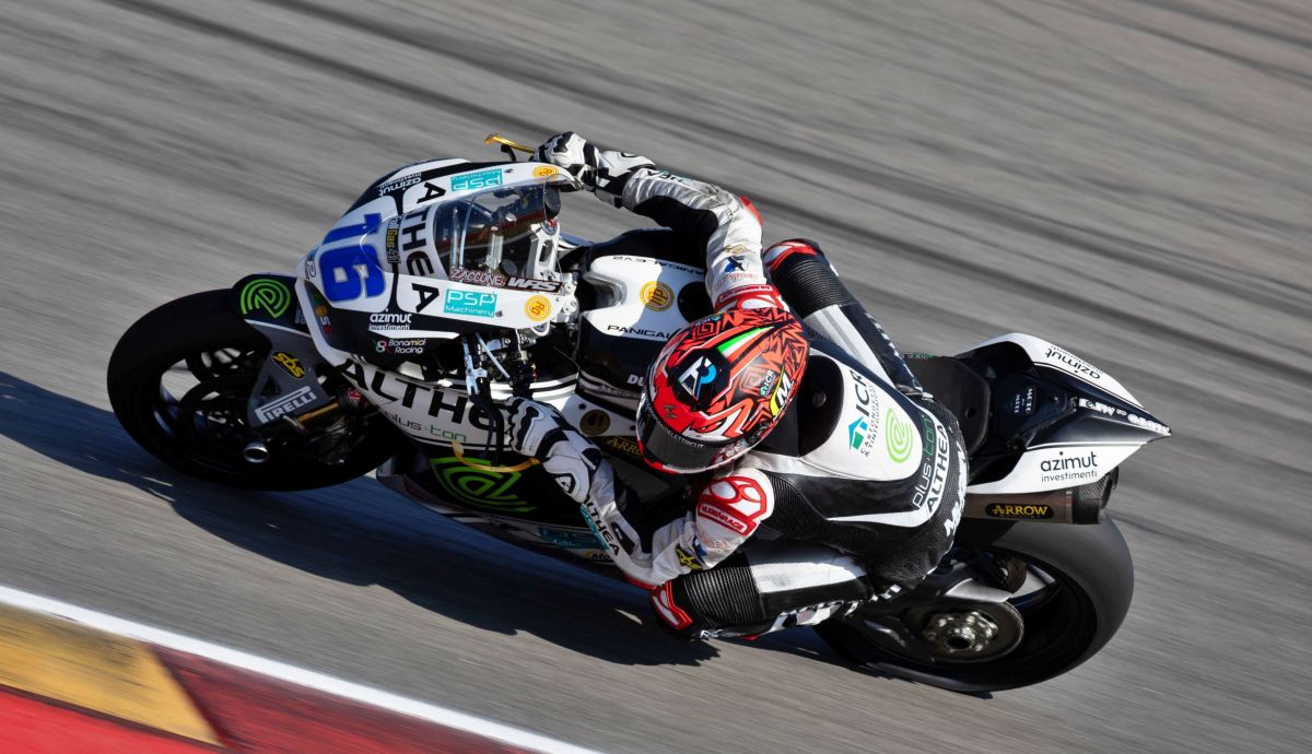 Alessandro Zaccone se estrena como ganador en Supersport