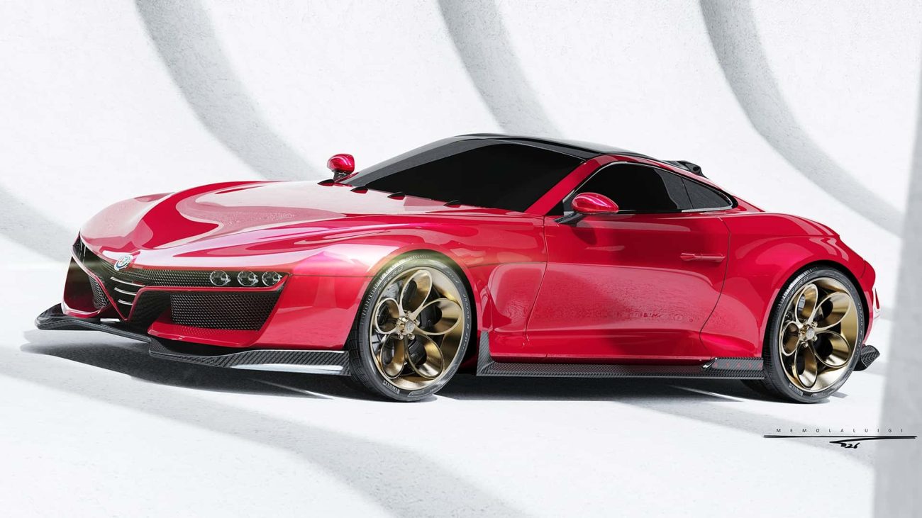 El coupé de Alfa Romeo que completaría la gama nos deja fascinados