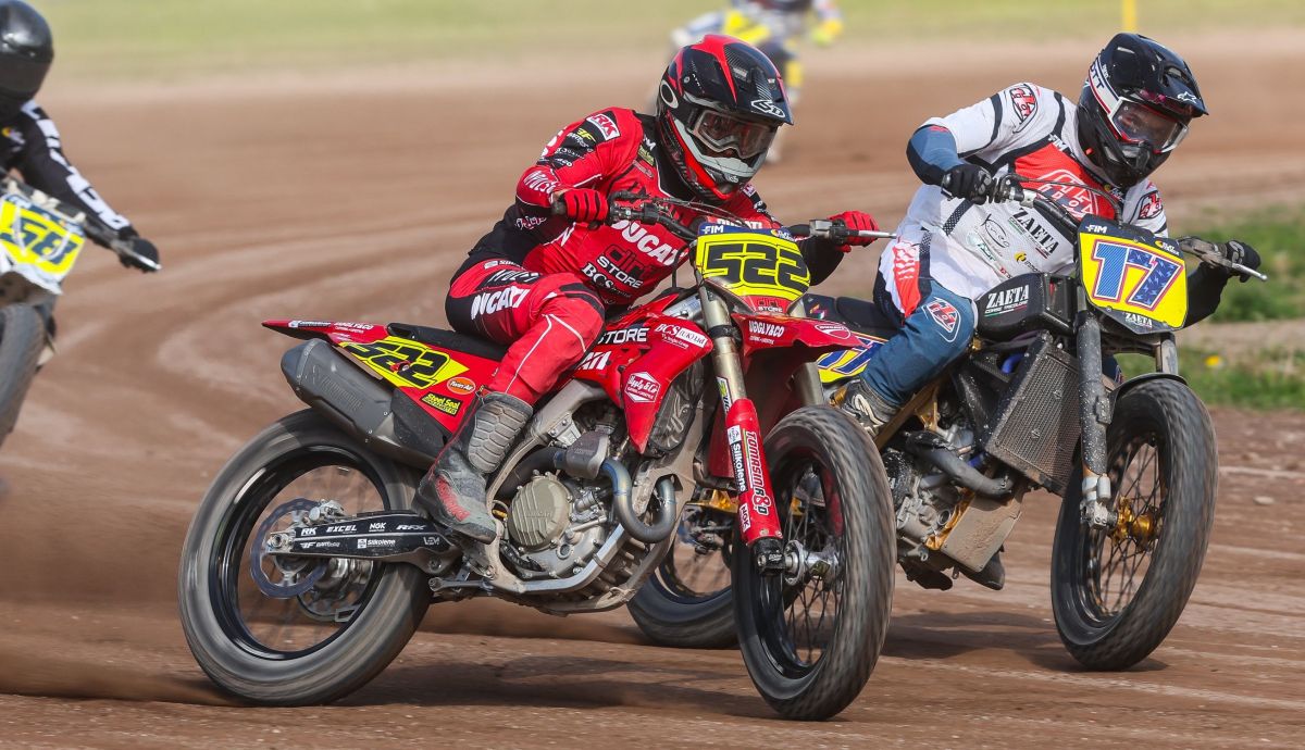 Ducati también gana ya en el Mundial de Flat Track con la Desmo450 MX