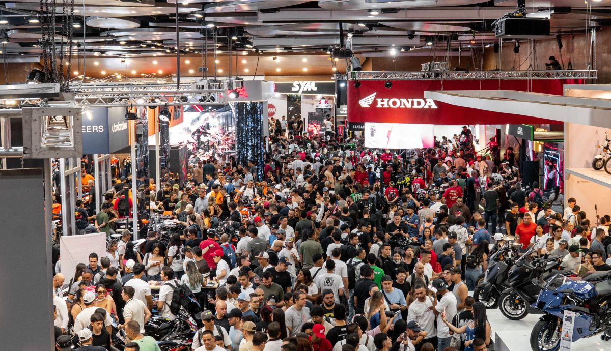 MotoGP, stunt extremo e innovación: así fue la espectacular Feria de las 2 Ruedas