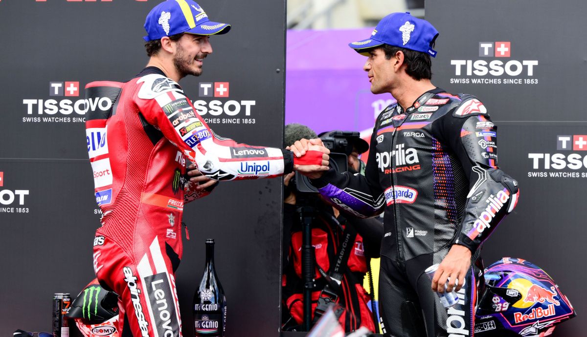 Aprilia y Ducati logran en MotoGP un hito inédito