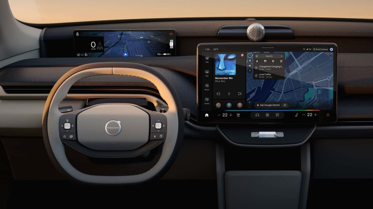 Volvo integra Google Gemini en toda su gama