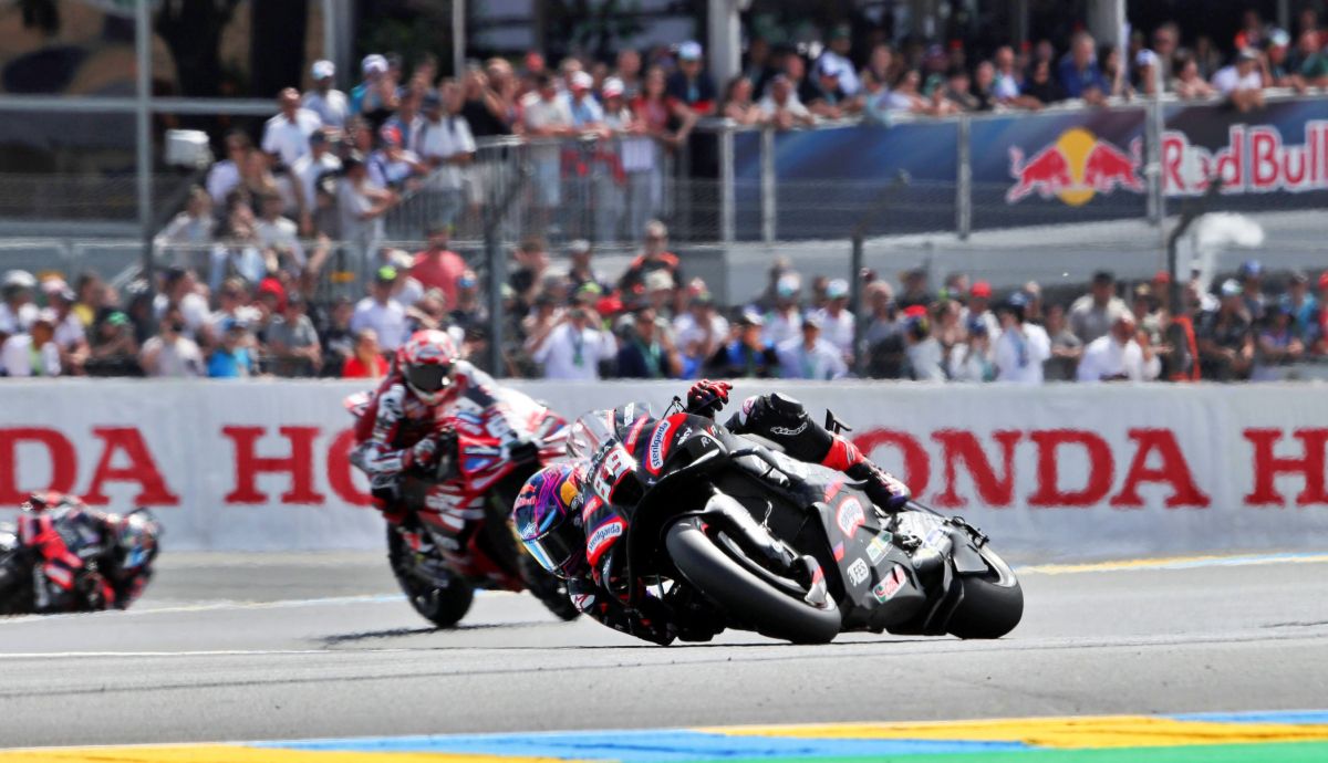 Jorge Martín gana Sprint Le Mans a Bagnaia y fea caída Marc