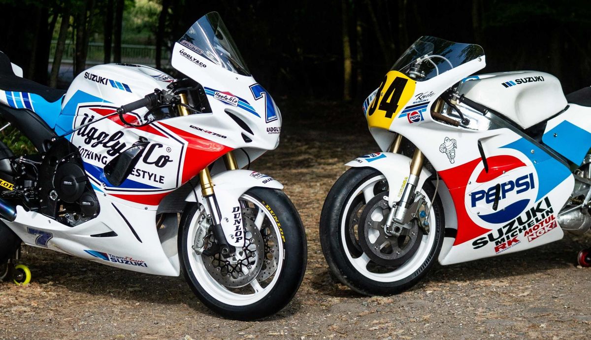 Josh Brookes llevará una Suzuki inspirada en la Pepsi de Kevin Schwantz en el IOMTT 2026