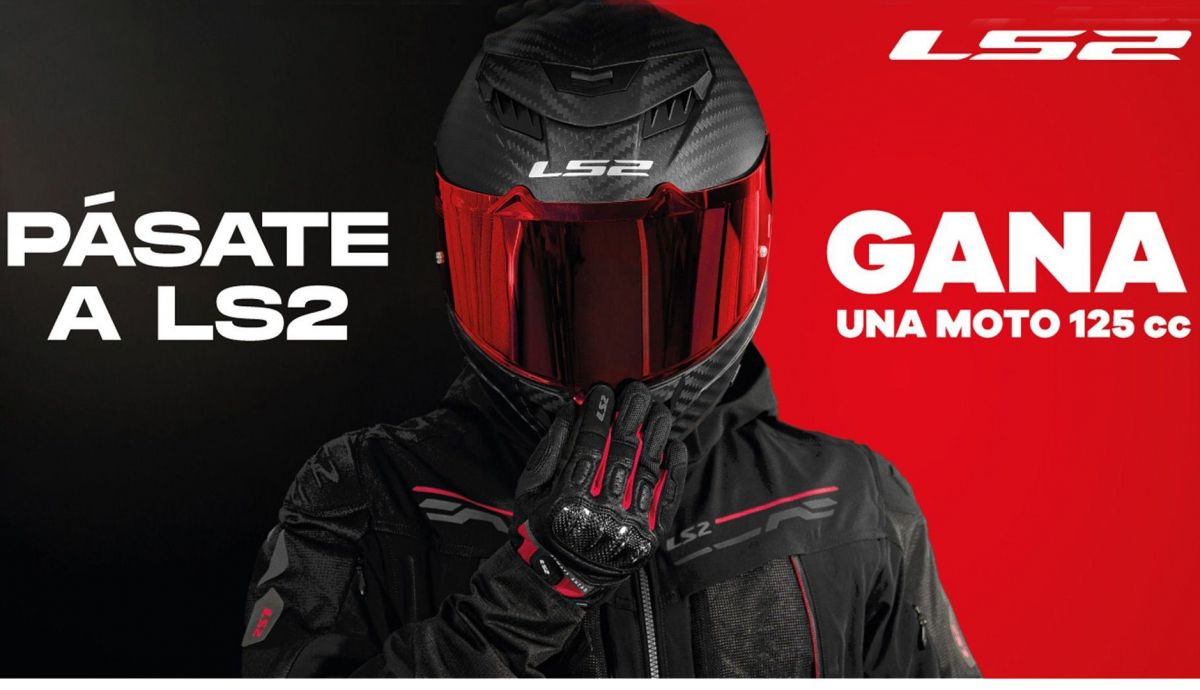 “Pásate a LS2”, la campaña que te puede hacer ganar una moto