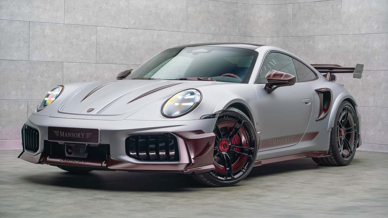 Mansory le da un toque de carbono al Porsche 911 Turbo S
