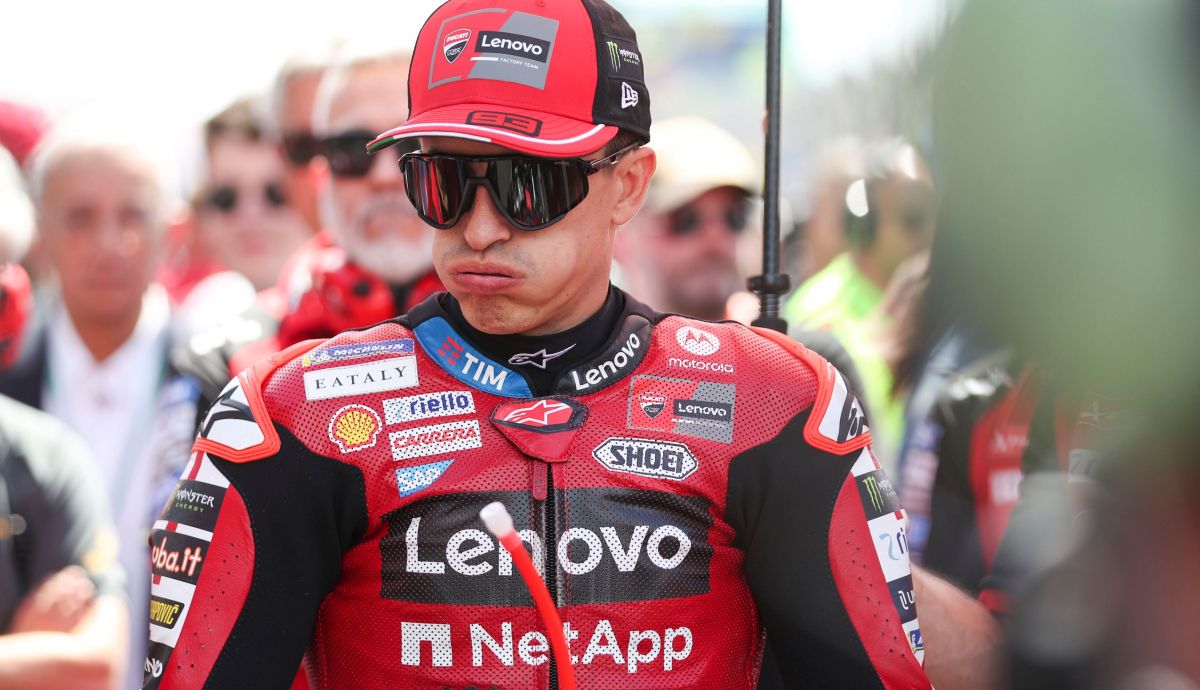 Marc Márquez: “El tornillo toca el nervio y me hace fallar"