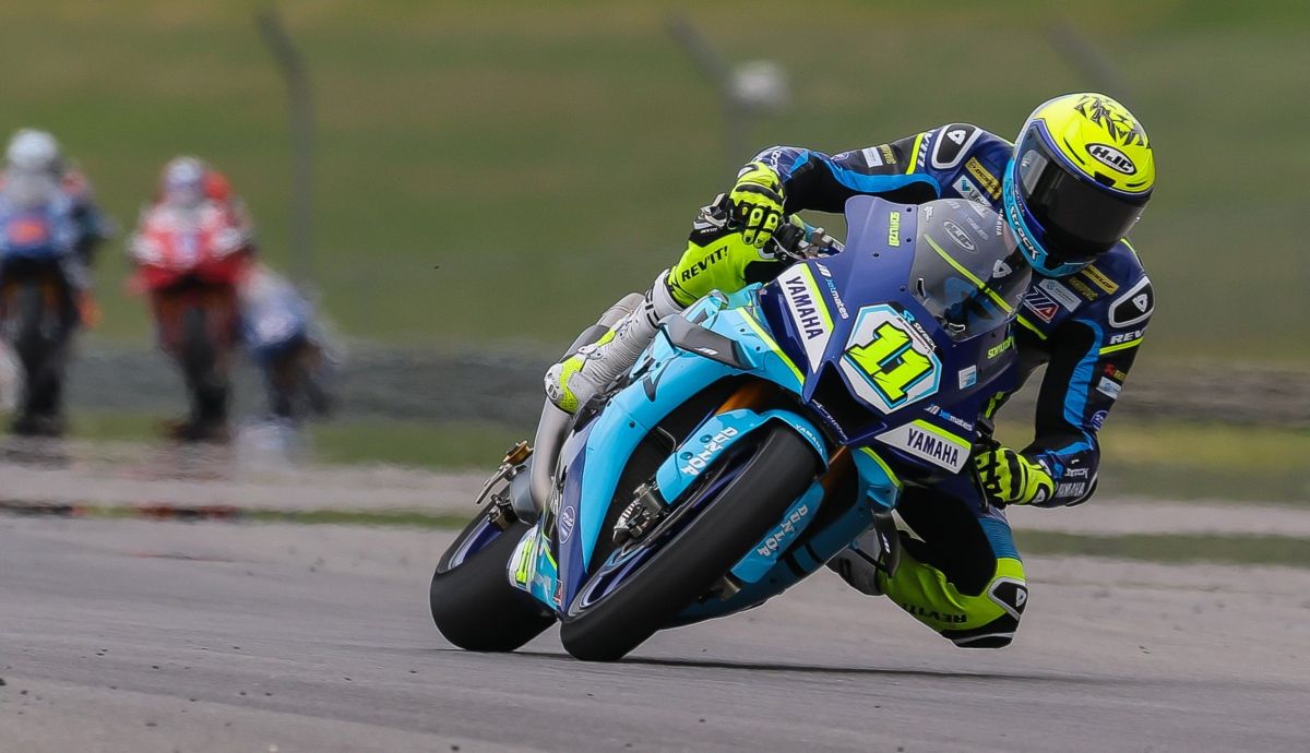 Mathew Scholtz es escapa en el MotoAmerica Superbike 2026 con un contundente doblete