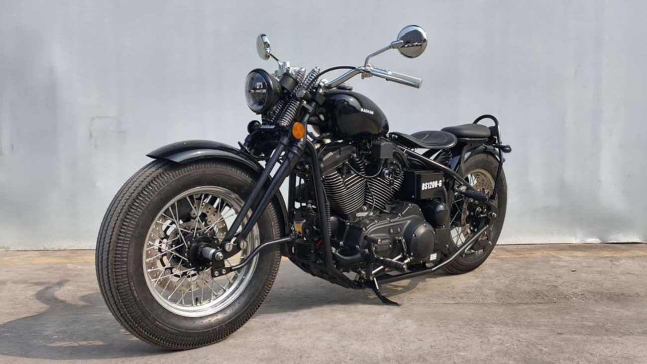 Esta cruiser china emplea un motor clonado de Harley-Davidson