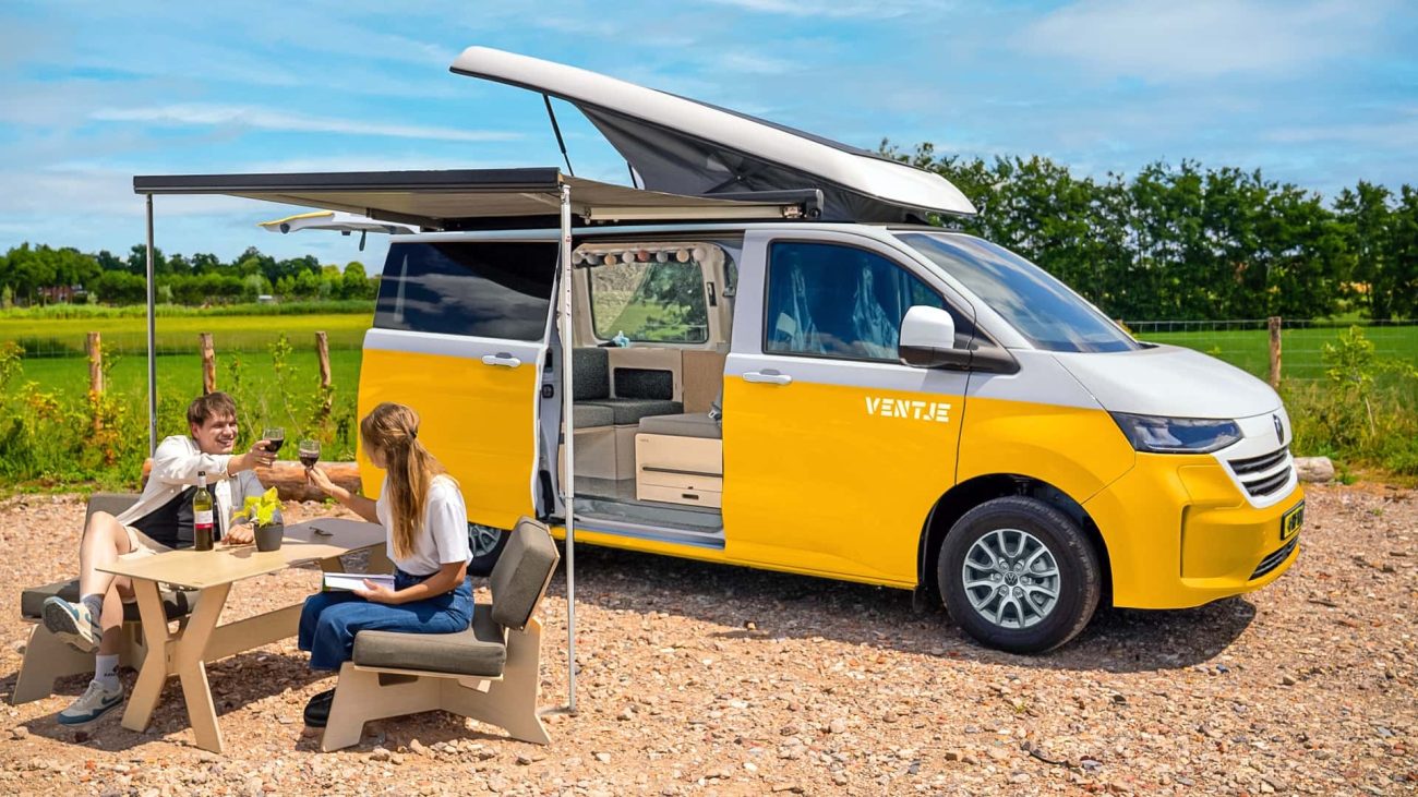 Esta Ventje T7 es la furgoneta camper más ingeniosa de Volkswagen