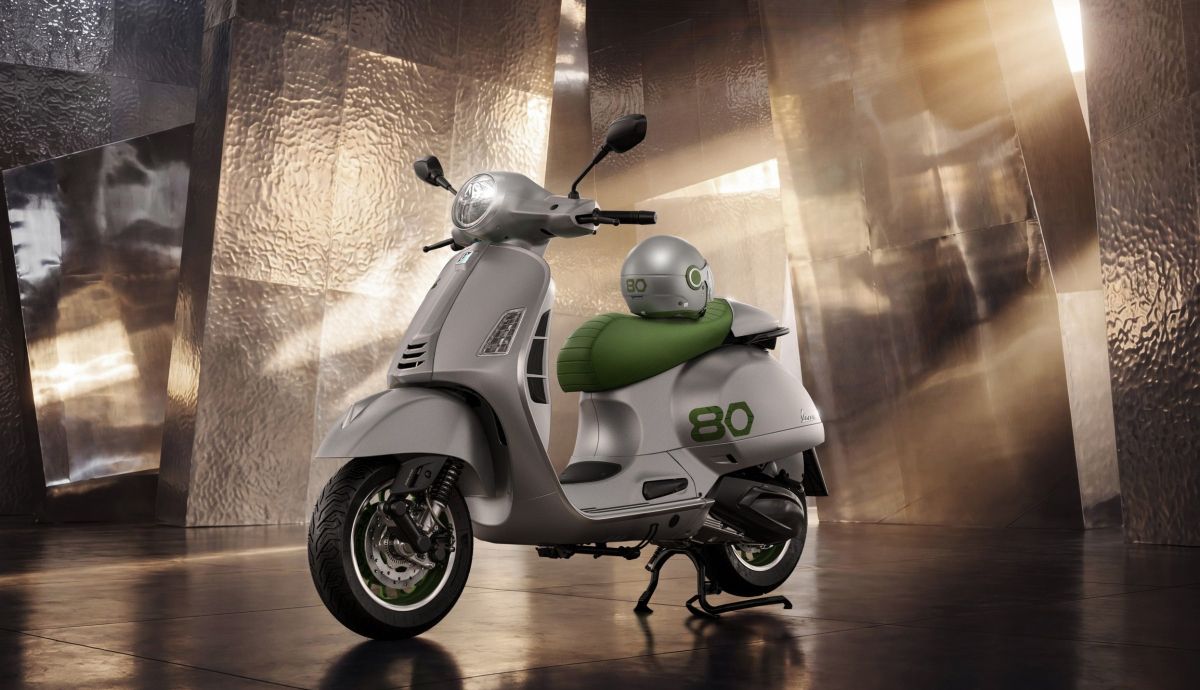 Vespa celebra su 80 aniversario con una edición limitada de solo 1.946 unidades