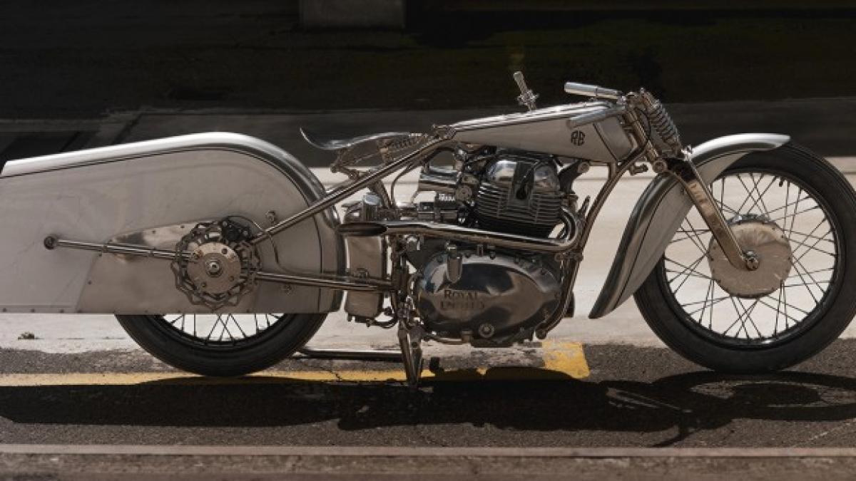 El increíble guiño a las motos de antaño que se ha elaborado con una Royal Enfield muy, muy artesanal