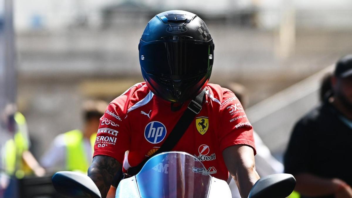 Hamilton presume de su última adquisición en Mónaco: la moto más exclusiva de Ducati recién presentada