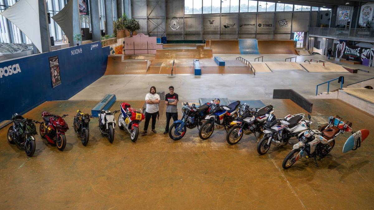 El concurso Honda Customs en Wheels and Waves 2026 enfrenta las preparaciones de la CB750 Hornet y la XL750 Transalp