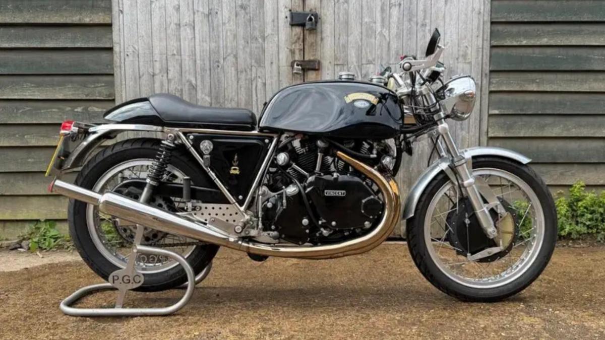 Sale a subasta una de las motos más exclusivas del mundo, la imponente Godet Egli-Vincent Sport GT